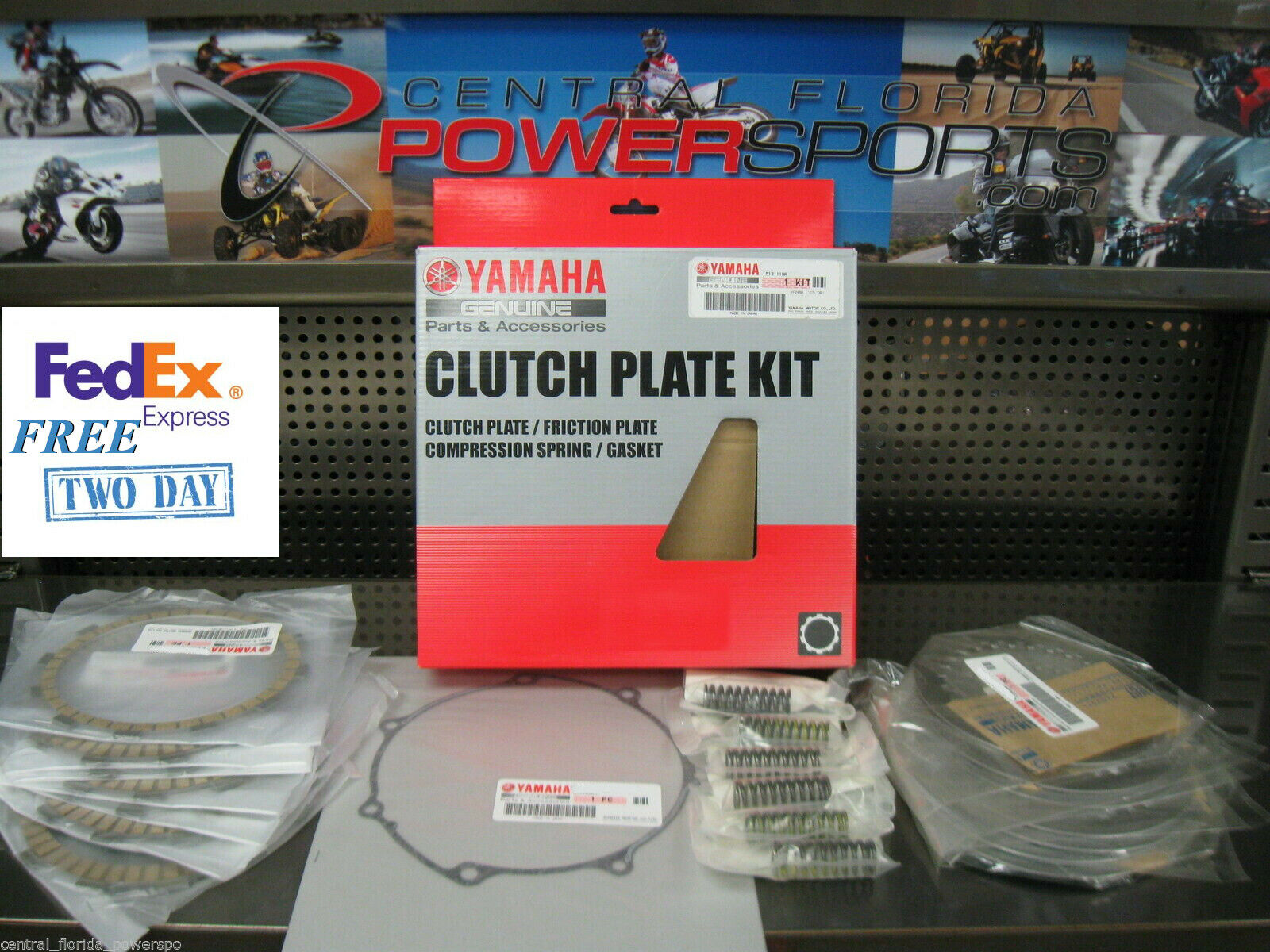 Oem Yamaha 06-20 Yzf R6 Clutch Plate Kit W/springs & Gaskets 2c0-w001g-00-00 New
