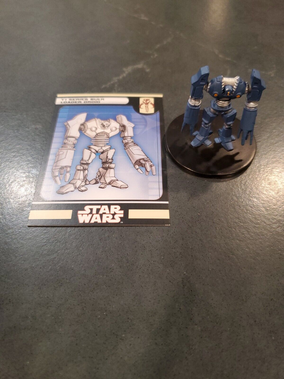 Star Wars Miniatures - T1 Series Bulk Loader Droid W/card - Kotor 50/60