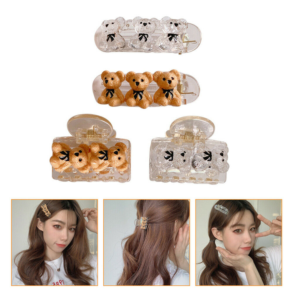 4pcs Comfortable Lovely Fashionable Practical Exquisite Duckbill Hair Clips