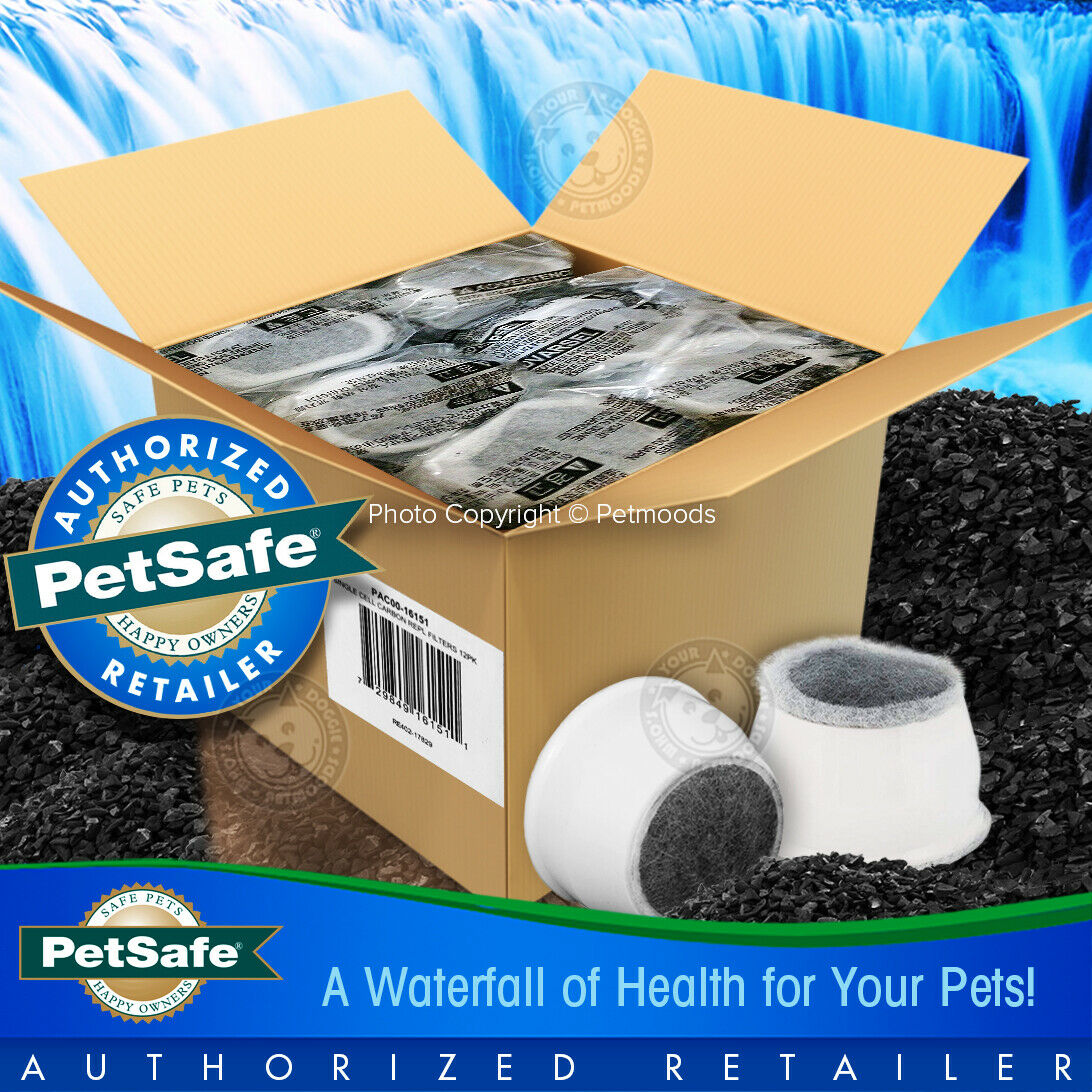 12 Petsafe Activated Carbon Drinkwell Filters For Avalon Pagoda Sedona Fountain