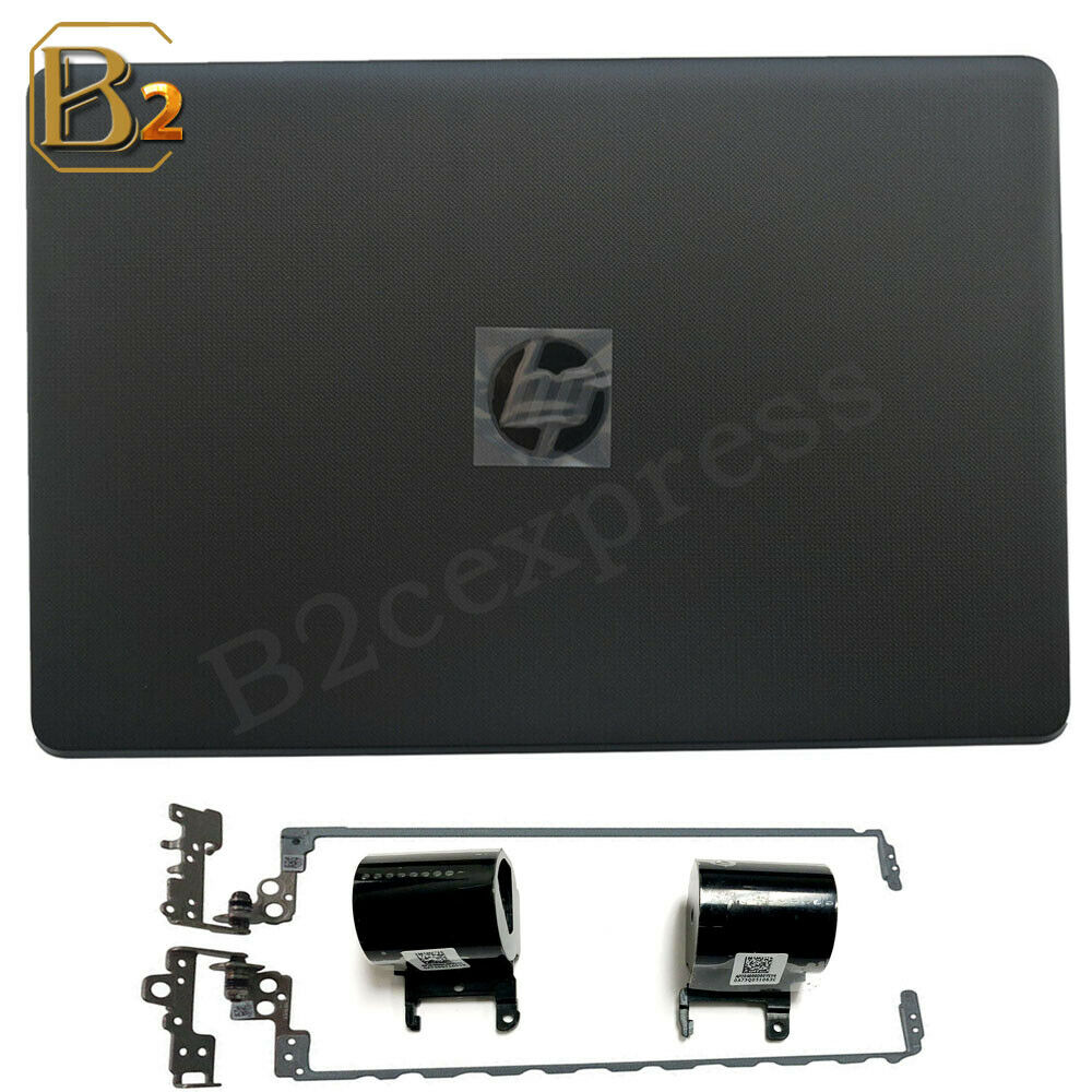 New HP 15-BS 15T-BR 15-BW Lcd Back Cover 924899-001+Hinges Set+Hinge covers