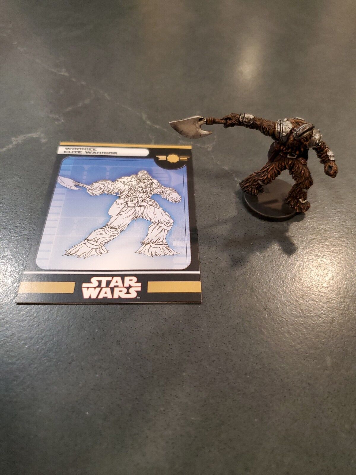 Star Wars - Wookiee Elite Warrior  #11 Knights Of Old Republic - W/ Card