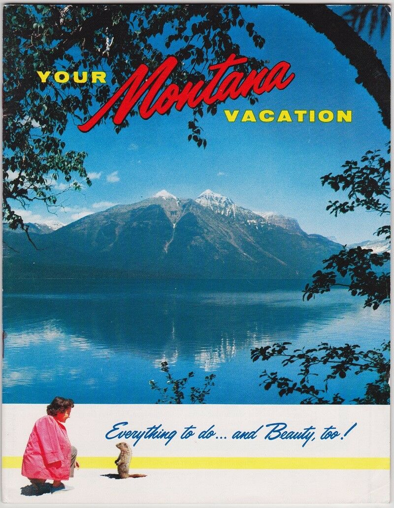 1960's Montana Vacation Guide Booklet