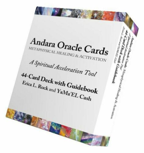 Andara Crystal Oracle Cards LIMITED EDITION 44 Card Andara Deck Plus Guidebook