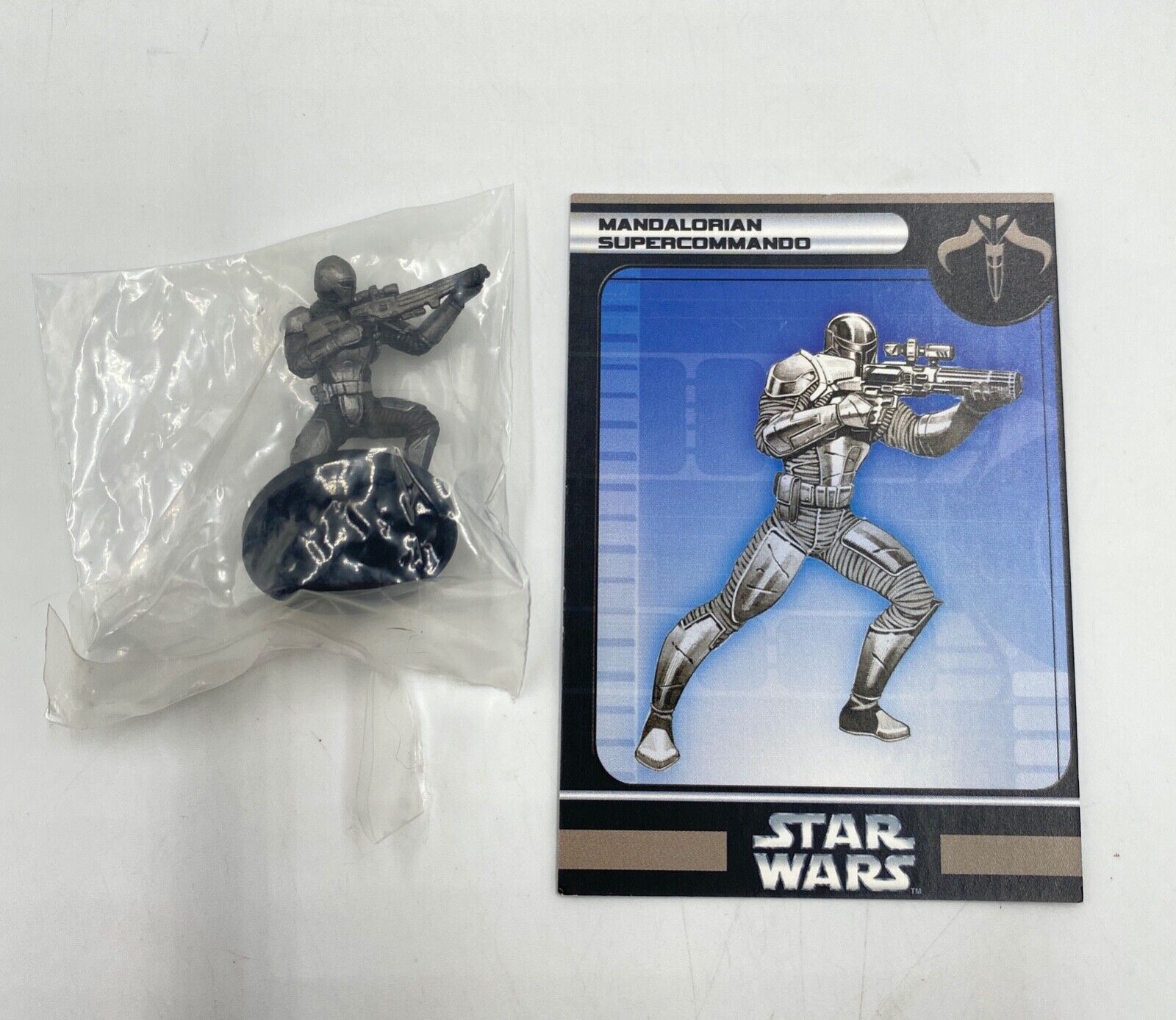 NEW/SEALED - Star Wars Miniatures - Mandalorian Supercommando #59 KOTOR w/ Card