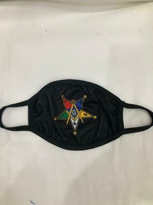 Masonic Patron Face Mask Freemason Mask Fraternity, Masonic Mask